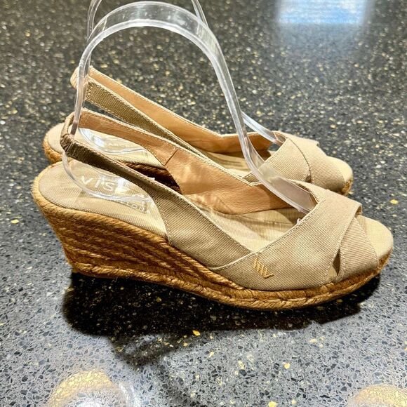 Viscata Calella Demi Wedge Slingback Espadrilles | 38 - Picture 5 of 9